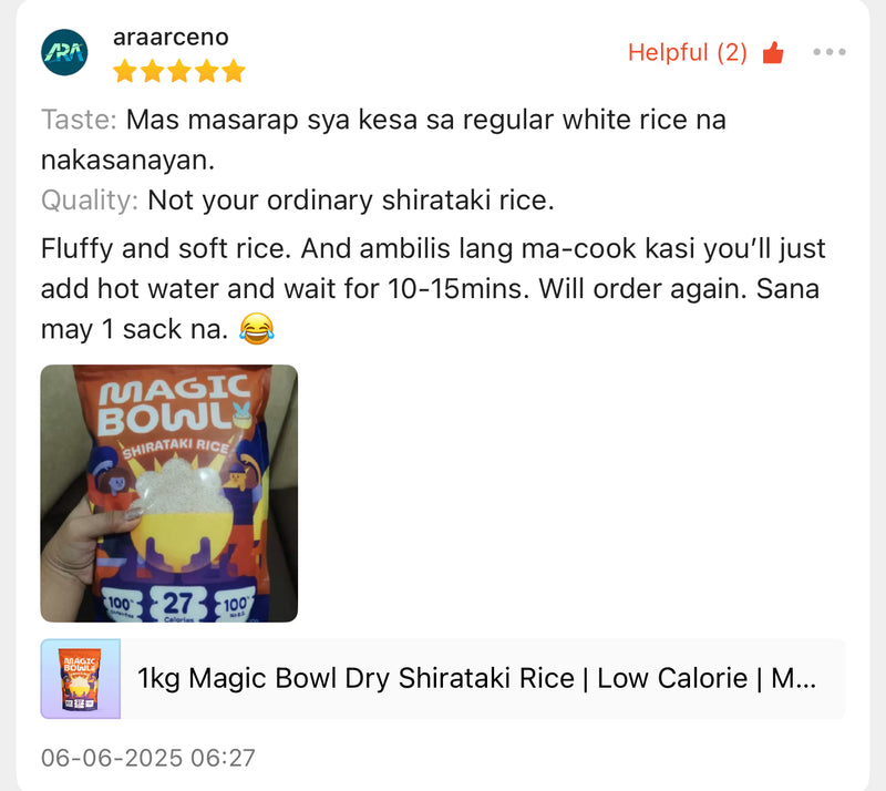 Creed Rice Magic Shiritaki Rice – Magic Bowl