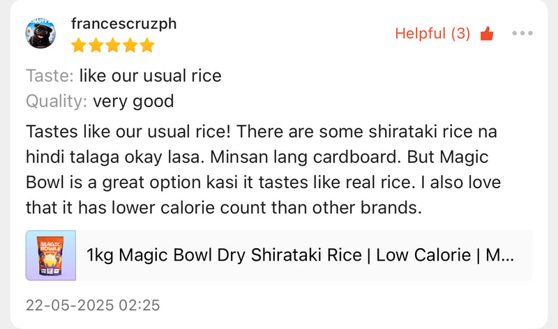 Japanese Magic Rice Shiritaki Rice – Magic Bowl