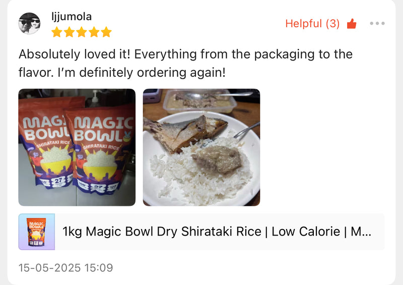 Japanese Magic Rice Shiritaki Rice – Magic Bowl