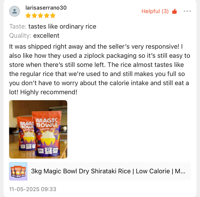 Creed Rice Magic Shiritaki Rice – Magic Bowl