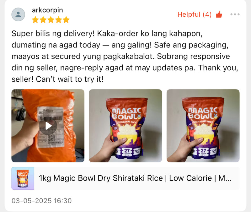 Japanese Magic Rice Shiritaki Rice – Magic Bowl